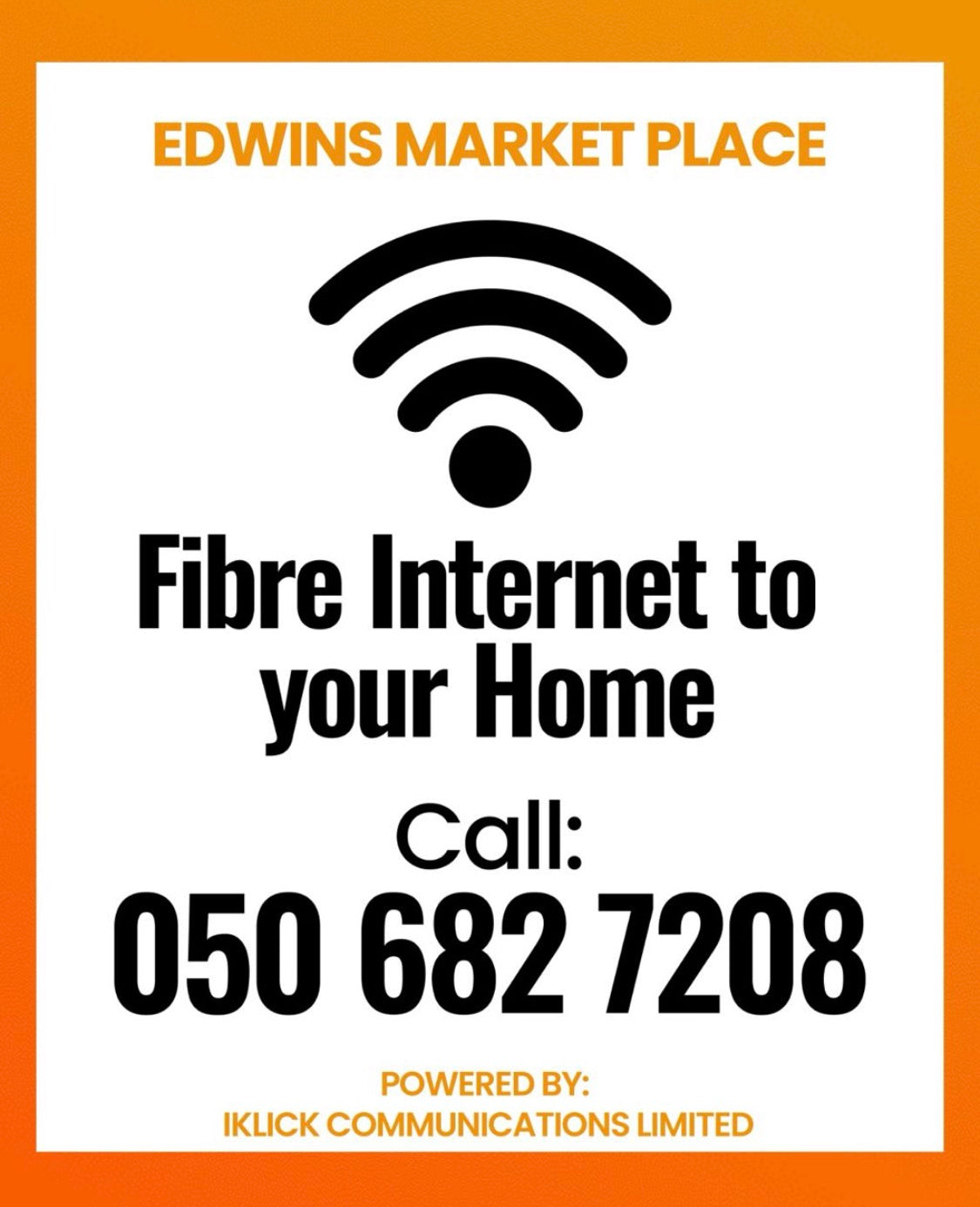 Fibre internet To The Home (FTTH)